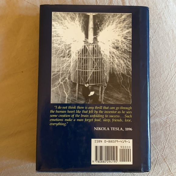 Tesla Book Hardback Man Out of Time Margaret Cheney Electricity Inventor History - Picture 5 of 8